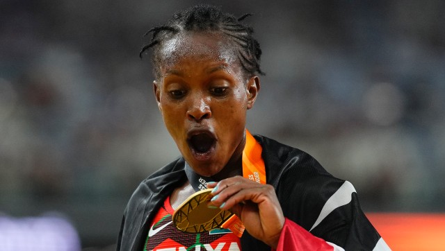 World Athletics Championships: Faith Kipyegon and Mutaz Essa Barshim make history World Athletics Championships: Faith Kipyegon and Mutaz Essa Barshim make history