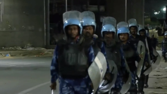 WATCH: Rapid Action Force conducts flag march in violence-hit Gurugram's Badshahpur WATCH: Rapid Action Force conducts flag march in violence-hit Gurugram's Badshahpur