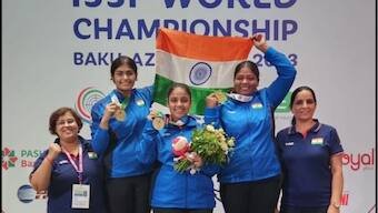 ISSF World Championships: Indians clinch top spot in women's 50m pistol; finish campaign with six gold medals