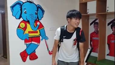 Japanese hockey team cleans up dressing room at Asian Champions Trophy