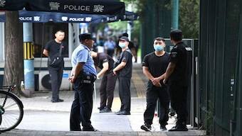 'Extremely worried': Japan says brick thrown at its embassy in Beijing over Fukushima spat