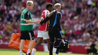 Premier League: Arsenal's Jurrien Timber 'gutted' at facing lengthy lay-off with knee injury