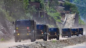 Ladakh: 9 soldiers feared dead as Indian Army vehicle falls off mountain