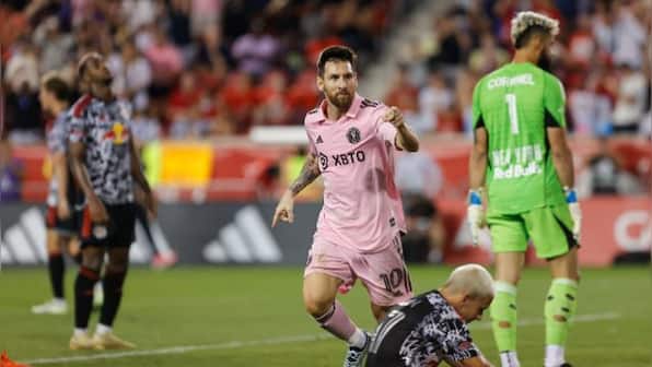 Watch: Lionel Messi scores brilliant team goal on MLS debut as Inter Miami beat Red Bulls
