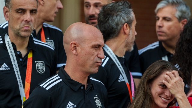 FIFA opens disciplinary proceedings against Spanish football federation president over controversial 'kiss' FIFA opens disciplinary proceedings against Spanish football federation president over controversial 'kiss'