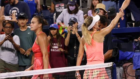 Ukraine-born Maryna Zanevska snubs handshake after Aryna Sabalenka loss in farewell match