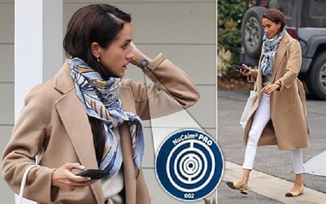 Harry, Meghan latest: Why is Duchess wearing an anti-stress patch | Explained Harry, Meghan latest: Why is Duchess wearing an anti-stress patch | Explained