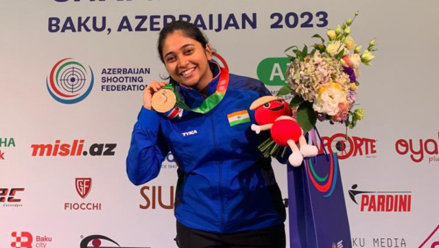 ISSF World Championships: Mehuli Ghosh confirms Paris Olympics quota with 10m air rifle bronze ISSF World Championships: Mehuli Ghosh confirms Paris Olympics quota with 10m air rifle bronze