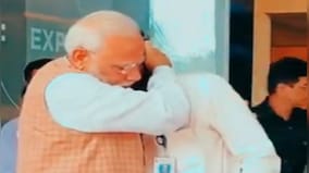 2019 moment of emotional former ISRO chief K Sivan trends on Twitter as Chandrayaan-3 lands on moon
