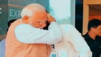 2019 moment of emotional former ISRO chief K Sivan trends on Twitter as Chandrayaan-3 lands on moon