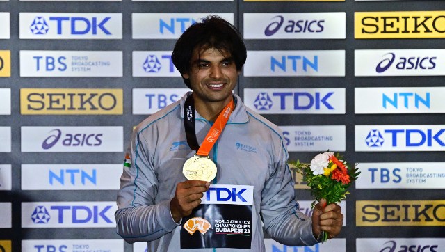 Neeraj Chopra creates history in Budapest by winning India’s maiden World Championships gold medal Neeraj Chopra creates history in Budapest by winning India’s maiden World Championships gold medal