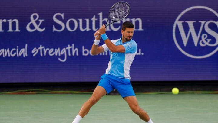 Novak Djokovic makes winning US return in Cincinnati, Jannik Sinner ousted