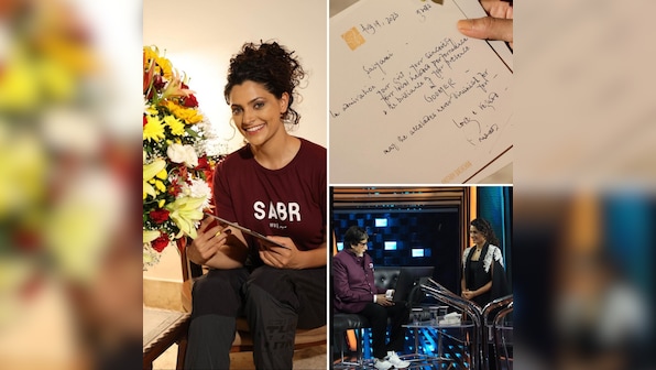 Amitabh Bachchan sends a heartfelt letter to Saiyami Kher for her performance in Ghoomer