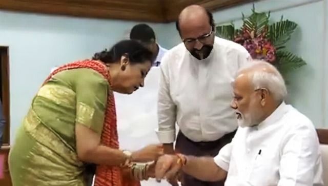 'He will win again': PM Modi's Pakistani-origin 'rakhi' sister Qamar Mohsin Sheikh 'He will win again': PM Modi's Pakistani-origin 'rakhi' sister Qamar Mohsin Sheikh