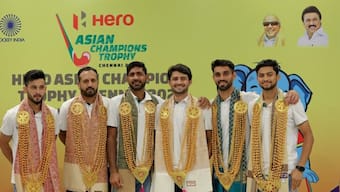 Watch: Pakistan arrive in Chennai for Asian Champions Trophy; coach says should play with India more often