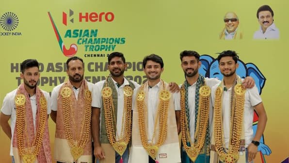 Watch: Pakistan arrive in Chennai for Asian Champions Trophy; coach says should play with India more often