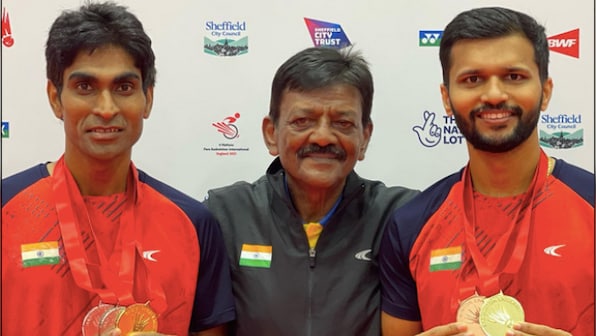 Pramod Bhagat and Sukant Kadam win gold at Four Nations Para-Badminton International