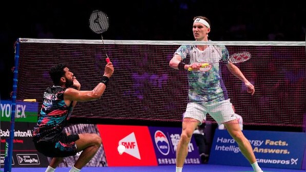 BWF World Championships: HS Prannoy outwits Viktor Axelsen to assure India a medal; Satwik-Chirag bow out