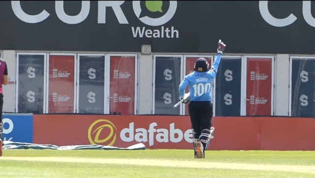 Prithvi Shaw slams double cenutury for Northamptonshire in England's One-Day Cup Prithvi Shaw slams double cenutury for Northamptonshire in England's One-Day Cup