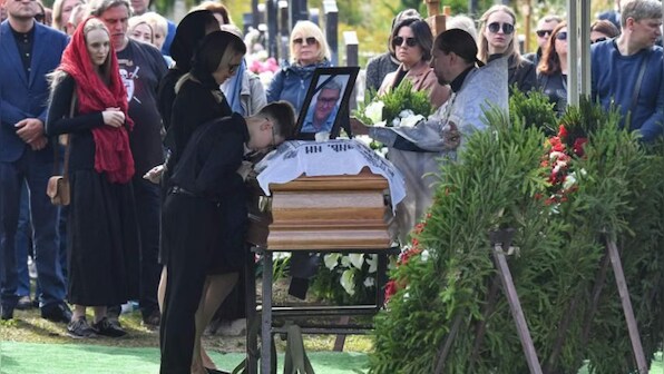 Russia: Wagner mercenaries gather at funeral of Prigozhin's logistics chief