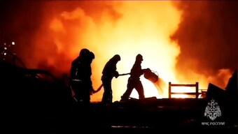 At least 35 killed, 80 injured after blast at Russian fuel station