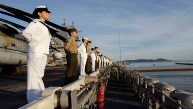 Two US navy sailors arrested on charges of passing sensitive material to China