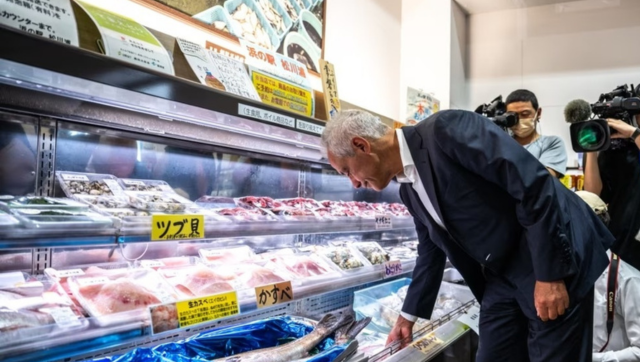 US ambassador to Japan visits Fukushima, expects US support in seafood dispute US ambassador to Japan visits Fukushima, expects US support in seafood dispute