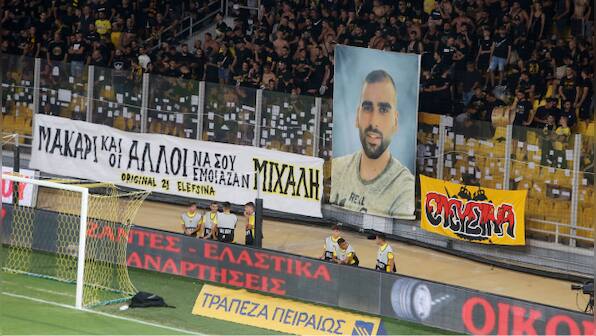 UEFA excludes Dinamo Zagreb fans from all away games in Europe after killing of AEK Athens supporter