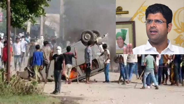 'Dushyant Chautala has gone blind for Muslim vote bank': VHP slams Haryana DyCM for blaming saffron outfit for Nuh riots 'Dushyant Chautala has gone blind for Muslim vote bank': VHP slams Haryana DyCM for blaming saffron outfit for Nuh riots