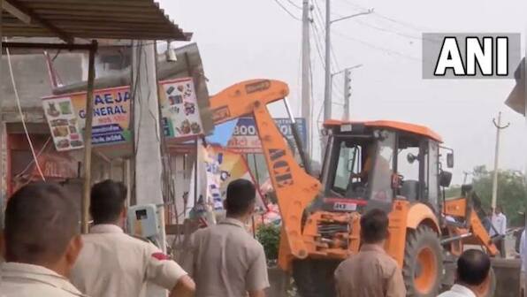 WATCH: Haryana administration removes more illegal constructions in Nuh