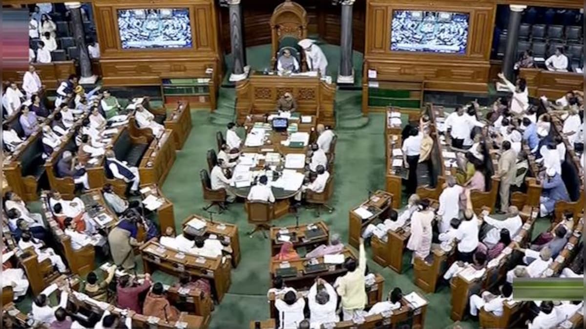 No-confidence motion: Why did Opposition disrupt Lok Sabha over Sansad TV tickers?