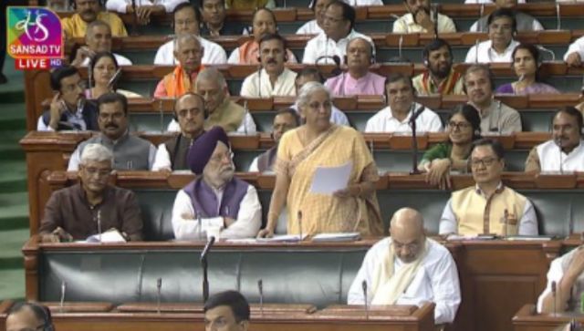 'Corruption and Cronyism': FM Nirmala Sitharaman hits out at UPA government 'Corruption and Cronyism': FM Nirmala Sitharaman hits out at UPA government