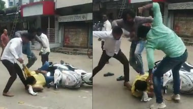 WATCH: Goons linked to MLA Kishor Patil and Maha CM Eknath Shinde thrash journalist for reporting on rape with 8-yr-old