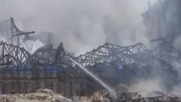 Massive fire at chemical godown in Delhi's Alipur; no injuries reported
