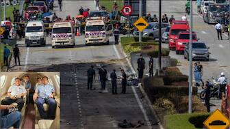 WATCH: Horror hits highway in Malaysia as private jet crashes on commuters; at least 10 dead