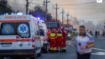 Deadly explosions rock LPG station in Romania: One dead, 46 injured