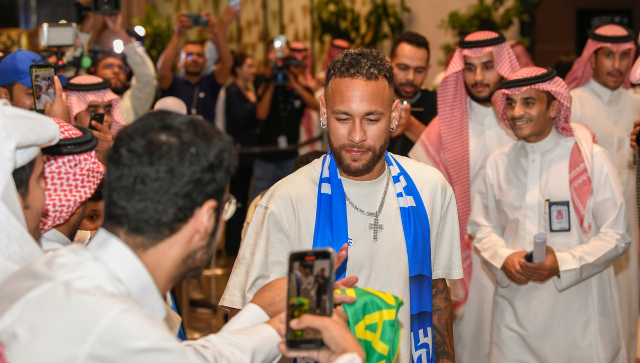 Neymar arrives in Saudi Arabia for unveiling ceremony Neymar arrives in Saudi Arabia for unveiling ceremony
