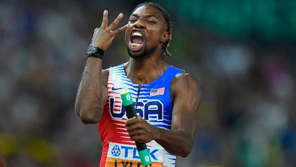 World Athletics Championships: Lyles, Richardson anchor US sweep of relays; Duplantis retains pole vault title