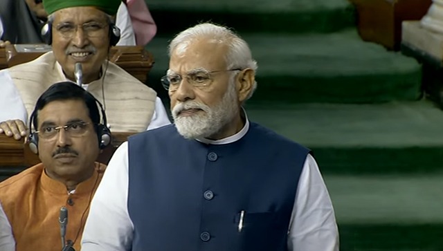 This is not our floor test, this is their floor test: PM Modi in Parliament This is not our floor test, this is their floor test: PM Modi in Parliament