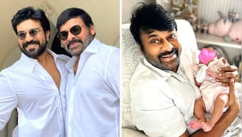 Ram Charan has a special post for father Chiranjeevi's birthday featuring Klin Kaara Konidela