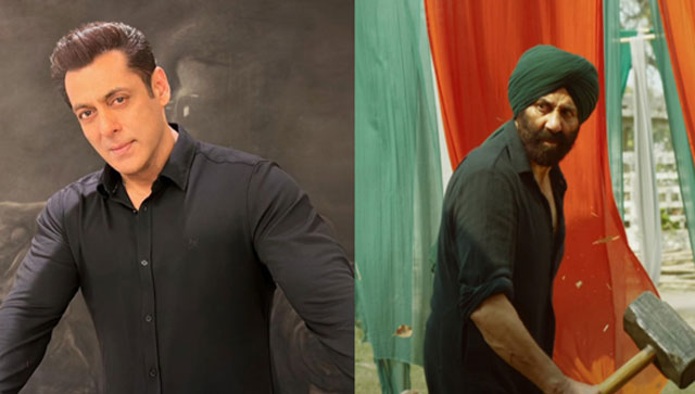 Sunny Deol's 'Gadar 2' collects around a staggering Rs 40 crore on day one, Salman Khan reacts Sunny Deol's 'Gadar 2' collects around a staggering Rs 40 crore on day one, Salman Khan reacts