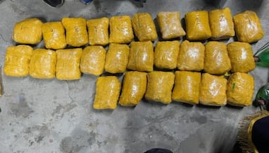 Security forces nab two Pakistani smugglers from Punjab's Ferozepur, seize 29 kg heroin