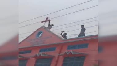 Church set on fire in Pakistan's Faisalabad over blasphemy allegations