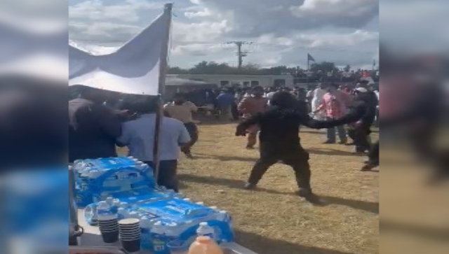 UK Kabaddi tournament Derby: In video, 3 injured as gangs clash using guns and swords UK Kabaddi tournament Derby: In video, 3 injured as gangs clash using guns and swords