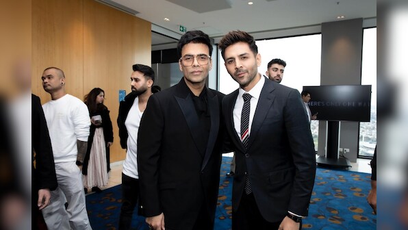 Karan Johar and Kartik Aaryan bury the hatchet at 14th Indian Film Festival of Melbourne?