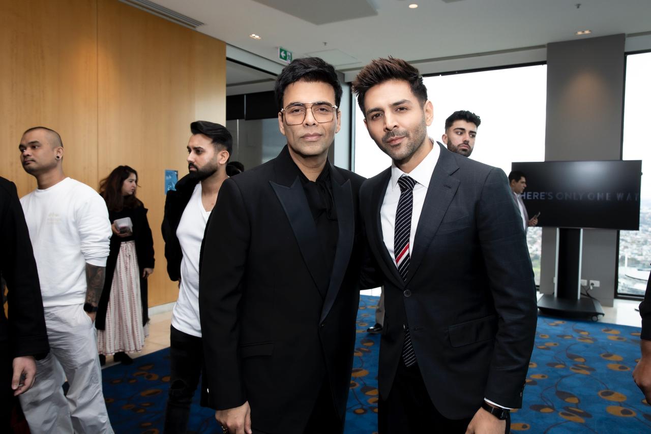 Karan Johar and Kartik Aaryan bury the hatchet at 14th Indian Film Festival of Melbourne? Karan Johar and Kartik Aaryan bury the hatchet at 14th Indian Film Festival of Melbourne?