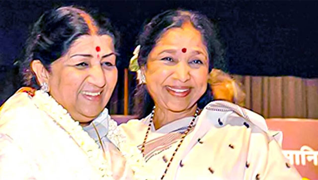 Asha Bhosle on Lata Mangeshkar: 'Both of us had a similar voice, decided never to copy her' Asha Bhosle on Lata Mangeshkar: 'Both of us had a similar voice, decided never to copy her'
