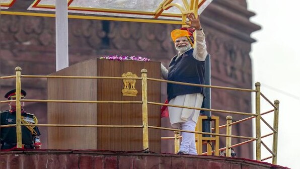 'India will be in world’s top three economies in coming years': PM Modi's guarantee on Independence Day
