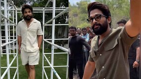 WATCH: Allu Arjun offers glimpses of his home and 'Pushpa 2' sets, fans drop reactions