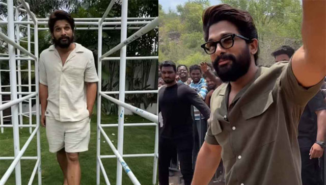WATCH: Allu Arjun offers glimpses of his home and 'Pushpa 2' sets, fans drop reactions WATCH: Allu Arjun offers glimpses of his home and 'Pushpa 2' sets, fans drop reactions